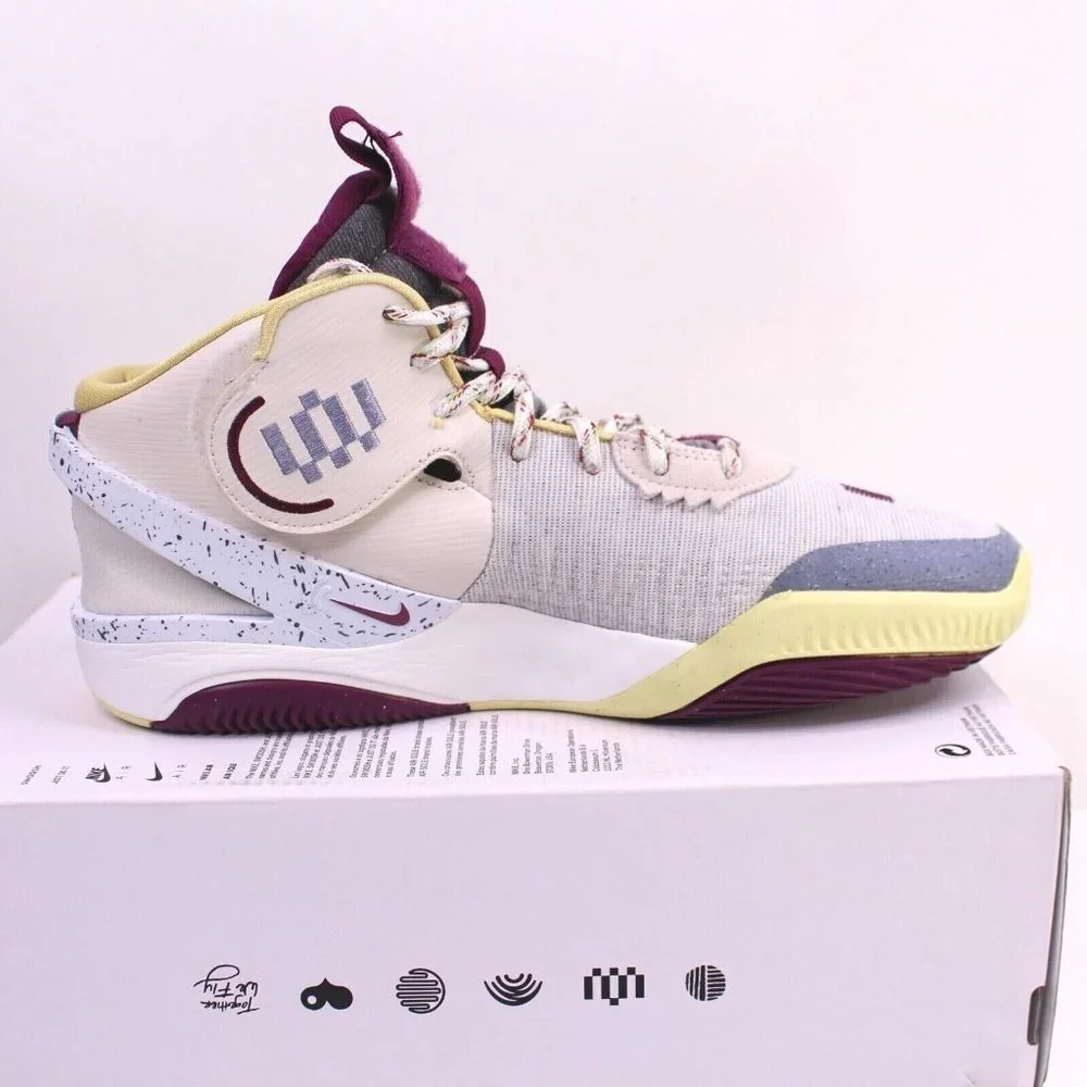 Nike Air Deldon Mid Deldon Mid Phantom/Multicolor Basketball Shoes DM4097-001 - Picture 3 of 8